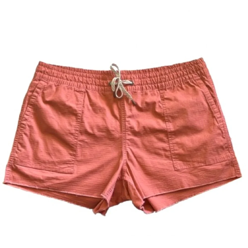 Vuori Women’s Vintage Ripstop Cotton Shorts Cinnamon Size L EUC - Picture 5 of 9